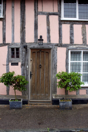 Pink-House door
